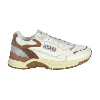 Autry Sneakers van mesh en su&egrave;de met logo - Dames - Sneakers - Veelkleurig - 40 EU - Su&egrave;de - Schoenen