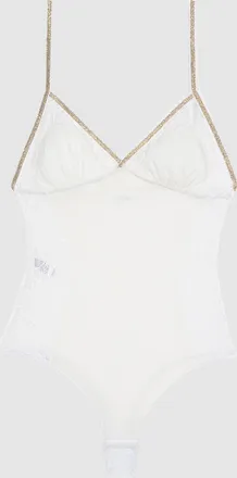 La Nouvelle Body Aretha Bi Mati&egrave;res Snow Lace