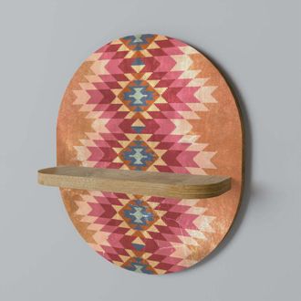 OEM Estante Ovalado Folk Indio