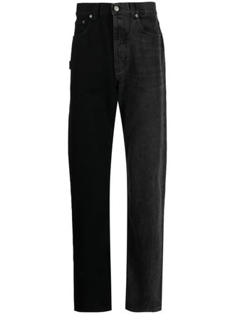 AMBUSH straight-leg jeans - Black