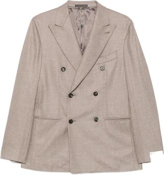 Caruso Aida Double-breasted Buttoned Blazer