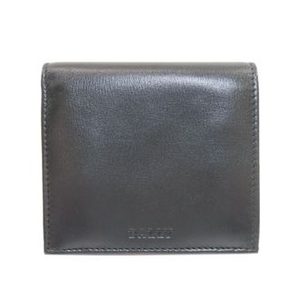 Bally Black Leather Wallet (Bi-Fold) (Pre-Owned)