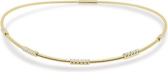 Sabrina Designs 14K 0.72 Ct. Tw. Diamond Choker Necklace