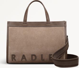 Radley London Coffee Small Ziptop Grab Bag Alba Place SS26 Radley London