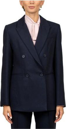 Semicouture Mujer, Chaquetas, Azul, Talla: M