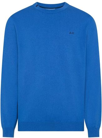 Sun 68 Maglione girocollo - - Knitwear - Uomo - Blu - XL