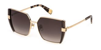 Furla SFU819 08FC Mens Sunglasses Gold Size 57