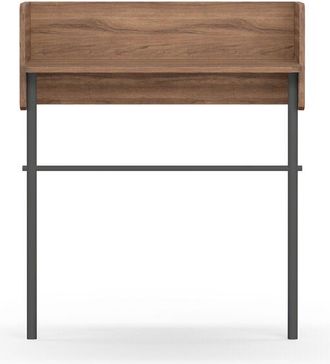 HERDASA Consola de entrada fabricada en melamina y madera de haya, modelo DANISH (789) de Herdasa. Nogal-Grafito