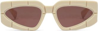 Balmain B-Spirit Zonnebril - Dames - Zonnebrillen - Beige - ONE Size - Accessoires