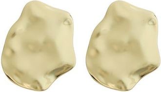 Panacea Hammered Organic Earrings in Gold at Nordstrom