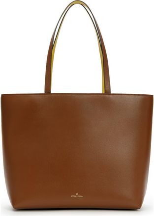 La Portegna Olivia Tote Vegetable Tanning in Brown at Nordstrom