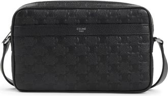 Celine Cross Body Bags, male, Black, Size: ONE SIZE Medium Messenger Bag