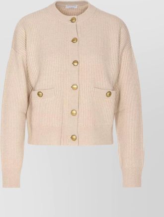 Brunello Cucinelli crewneck knitwear cardigan front pockets