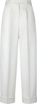 Max Mara Mujer, Pantalones, Blanco, Talla: S