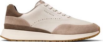 Cole Haan GrandPro Luxe Mile Trainer Bruine Leren Sneakers voor Heren - C44518