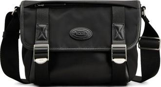 Tod's Borsa messenger con fibbia - Nero
