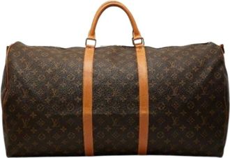 Louis Vuitton Pre-owned Weekend Bags, female, Brown, Size: ONE SIZE Pre-owned Vintage Weekend Shoulder Bag