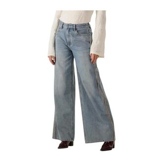 Harper & Yve Jeans, Dames, Blauw, W30, Blauwe Mayro-Pa Jeans