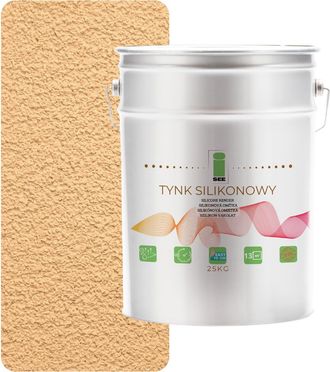 OEM Revoque De Silicona Para Fachadas Exteriores, Color Beige C&aacute;lido, 1,5 Mm, Calidad Superior, 25 Kg