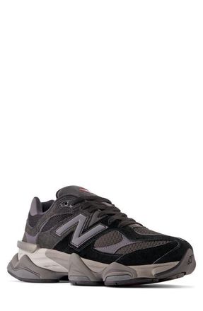 New Balance Gender Inclusive 9060 Sneaker in Black/Castlerock at Nordstrom, Size 10.5 Womens
