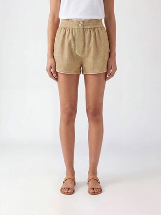 Os&eacute;ree Pantaloncini copricostume in lurex