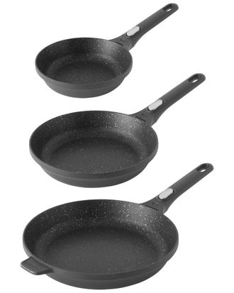Berghoff Berghoff Gem 3Pc Non Stick Cast Alum Graduated Frying Pan Set