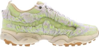 Acne Studios Heren Bubba Sneaker Wit/Geel - Heren - Sneakers - Veelkleurig - 45 EU - Schoenen