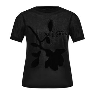AllSaints Dames, Tops, Zwart, Maat: XS Leer
