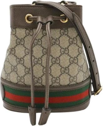 Gucci Bolso Cubo Vintage Pre-owned - Pre-owned - Mujer - Marr&oacute;n - ONE SIZE