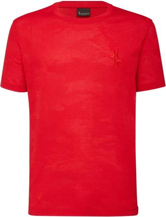 Billionaire Boys Club Round Neck T-Shirt Statement - Heren - T-shirts - Rood - XS - Katoen - Tops
