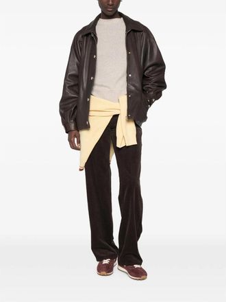 Aragona Crew-Neck Knit Sweater - Beige