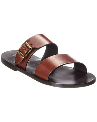 Saint Laurent Dnu Pack Saint Laurent Ios Leather Sandal