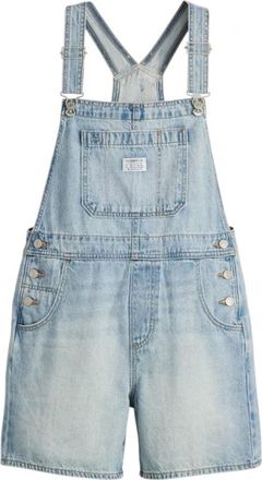 Levi's Jumpsuits & Playsuits, Dames, Blauw, S, Katoen, Utility Shortalls