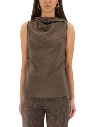 Alysi Silk Canvas Top