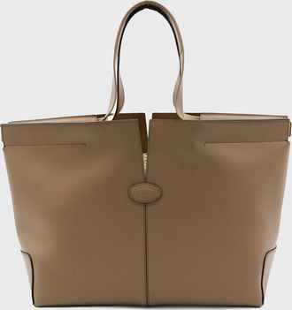 Tod's Brown Leather Top Handle Bag