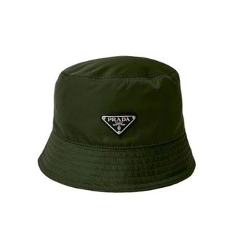 Prada Pre-owned Cotone hats - - Pre-owned - Donna - Verde - ONE SIZE