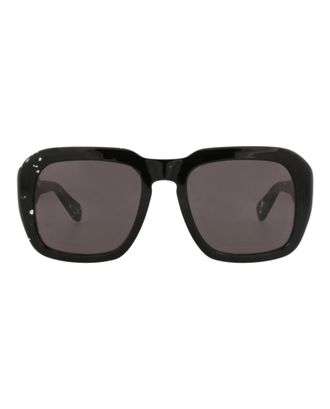 Chlo&eacute; Square-Frame Recycled Acetate Sunglasses