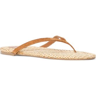 Staud Freja Thong Slide Sandal in Tabac at Nordstrom, Size 10Us