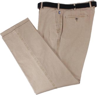 Brühl Mens Montana Micro Structure Chinos - Putty Beige - W48 L32