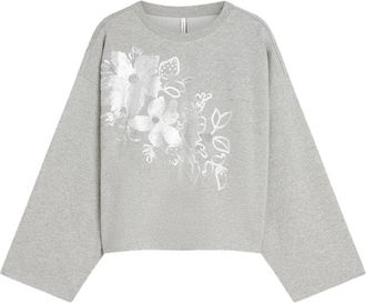 Summum Dames, Sweatshirts & Hoodies, Grijs, Maat: XL Jersey