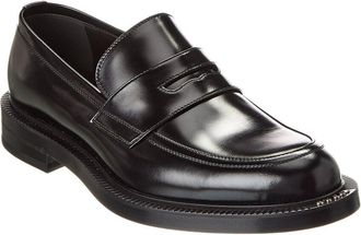 Gucci Dnu Gucci Leather Loafer