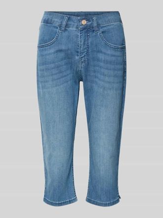 M.A.C Caprihose mit Eingrifftaschen in Blau, Gr&ouml;&szlig;e 34
