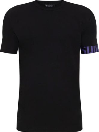 Dsquared2 T-shirt con logo - Nero