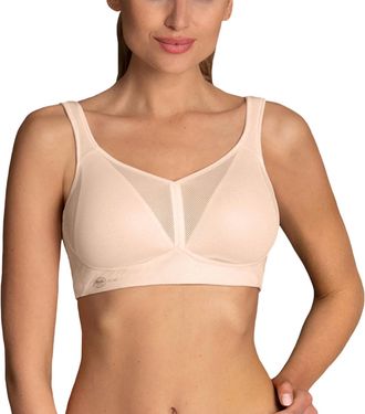 Anita Air Control Deltapad Sports Bra In Smart Rose