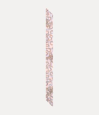 Vivienne Westwood Flower And Orb Twilly Flower & Orbs Pink Unisex