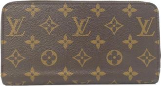 Louis Vuitton Monogram Marron Monogram Monogram Long Wallet (Bi-Fold) (Pre-Owned)