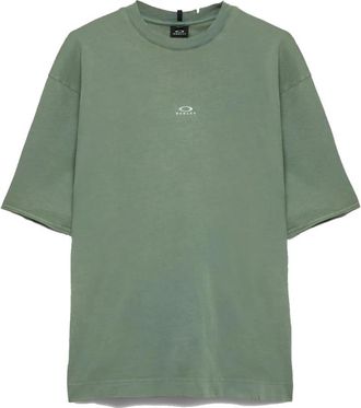 Oakley T-shirts en Polos - Heren - T-shirts - Groen - M - Katoen - Tops