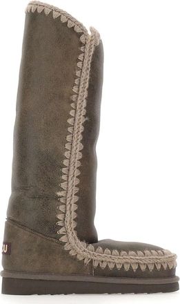 Mou Eskimo 40 Special - Dames - Winterlaarzen - Bruin - 38 EU - Wol - Schoenen
