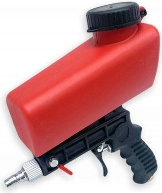 Trade Shop Trade Shop - Pistola Sabbiatrice Serbatoio 900ml Aria Compressa Pneumatica Ugello In Acciaio