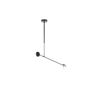Netlighting Invisible LED Pendant Matt Black Dimmable 765lm 2700K
